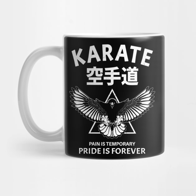 Karate Eagle by NicGrayTees